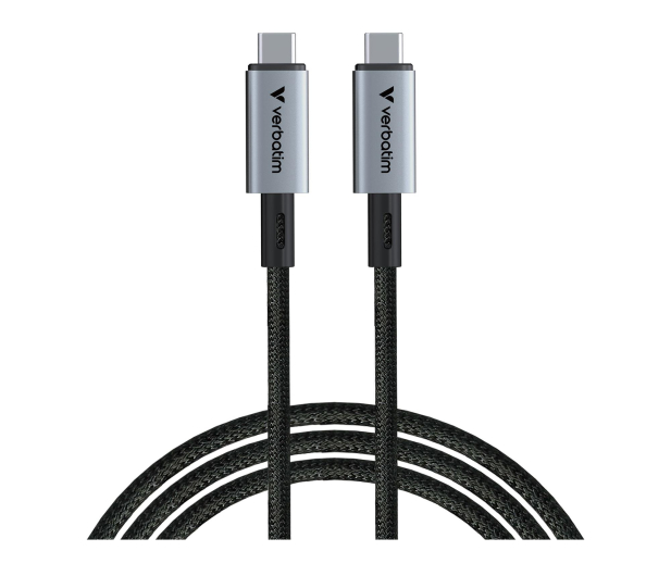 Verbatim Sync & Charge Cable USB-C to USB-C 240W 40 Gbps 120 cm - 1340220 - zdjęcie